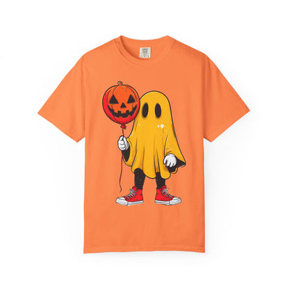 Halloween Ghost T-Shirt, Unisex Tee for Spooky Season, Casual Wear, Halloween Costume, Pumpkin Party Shirt, Funny Ghost Tee
