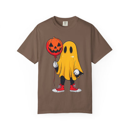 Halloween Ghost T-Shirt, Unisex Tee for Spooky Season, Casual Wear, Halloween Costume, Pumpkin Party Shirt, Funny Ghost Tee