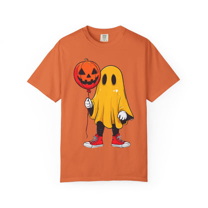 Halloween Ghost T-Shirt, Unisex Tee for Spooky Season, Casual Wear, Halloween Costume, Pumpkin Party Shirt, Funny Ghost Tee