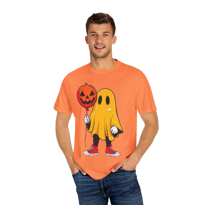 Halloween Ghost T-Shirt, Unisex Tee for Spooky Season, Casual Wear, Halloween Costume, Pumpkin Party Shirt, Funny Ghost Tee