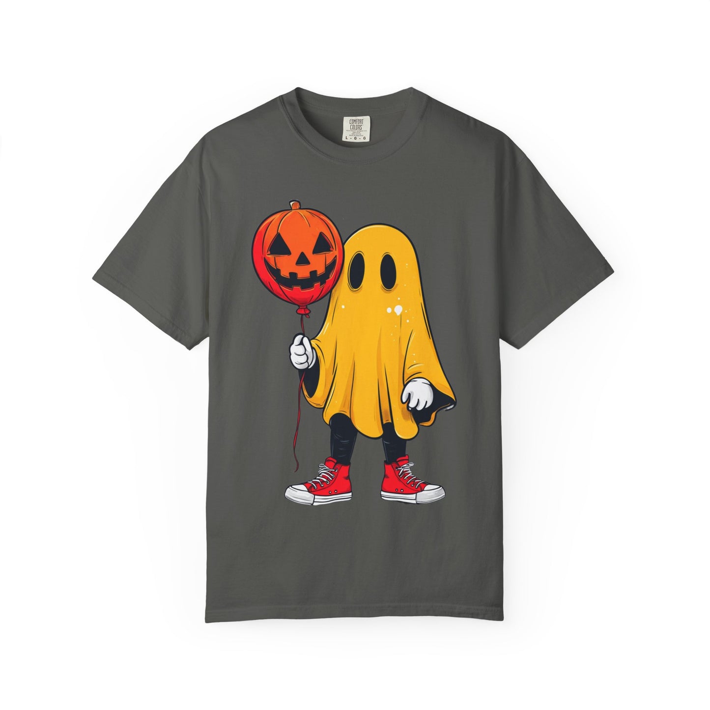 Halloween Ghost T-Shirt, Unisex Tee for Spooky Season, Casual Wear, Halloween Costume, Pumpkin Party Shirt, Funny Ghost Tee