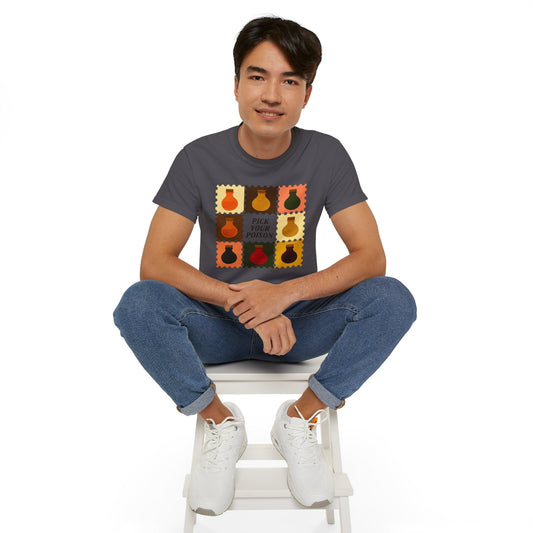Pick Your Poison Unisex Ultra Cotton Tee, Funny T-Shirt, Gift for Friends, Casual Wear, Halloween Costume, Unique Graphic Tee