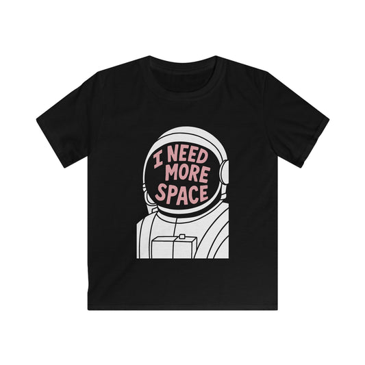 Kids T-Shirt - I Need More Space Tee, Cute Kids Graphic Top, Gift for Space Lovers, Casual Everyday Wear, Birthday Gift Idea