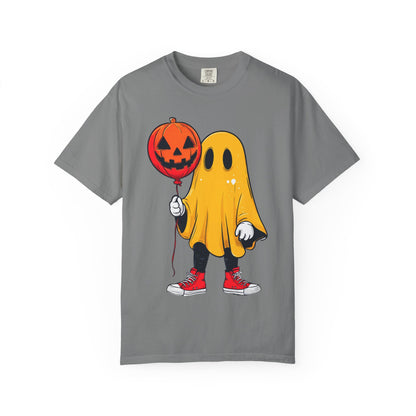 Halloween Ghost T-Shirt, Unisex Tee for Spooky Season, Casual Wear, Halloween Costume, Pumpkin Party Shirt, Funny Ghost Tee