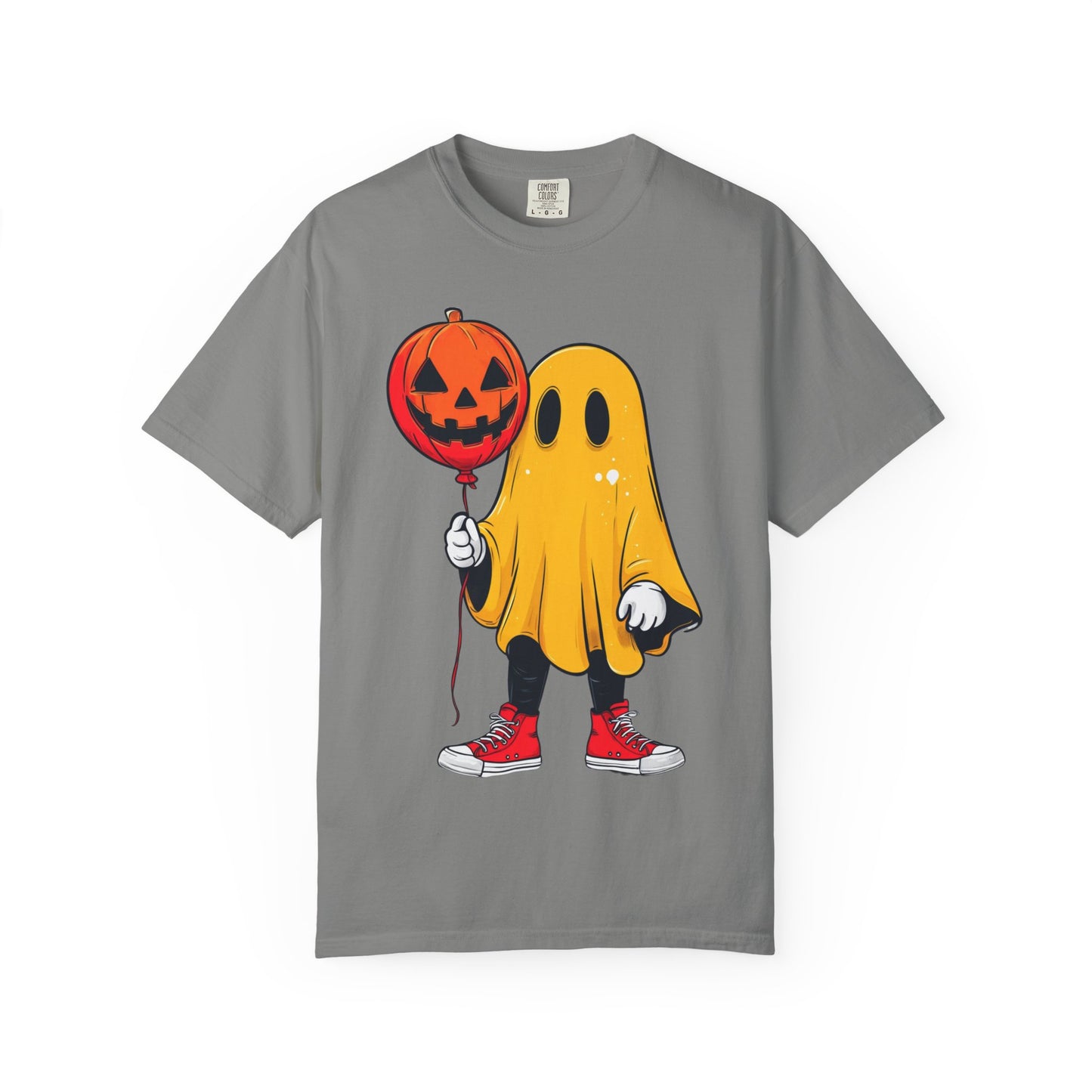 Halloween Ghost T-Shirt, Unisex Tee for Spooky Season, Casual Wear, Halloween Costume, Pumpkin Party Shirt, Funny Ghost Tee