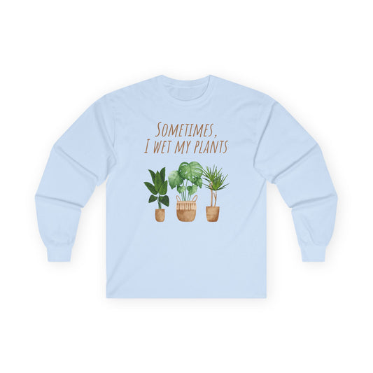 Plant Lover Long Sleeve Tee - Perfect Gift for Gardeners, Home Decor, Plant Parents, Eco-Friendly Fashion, Birthday Gift